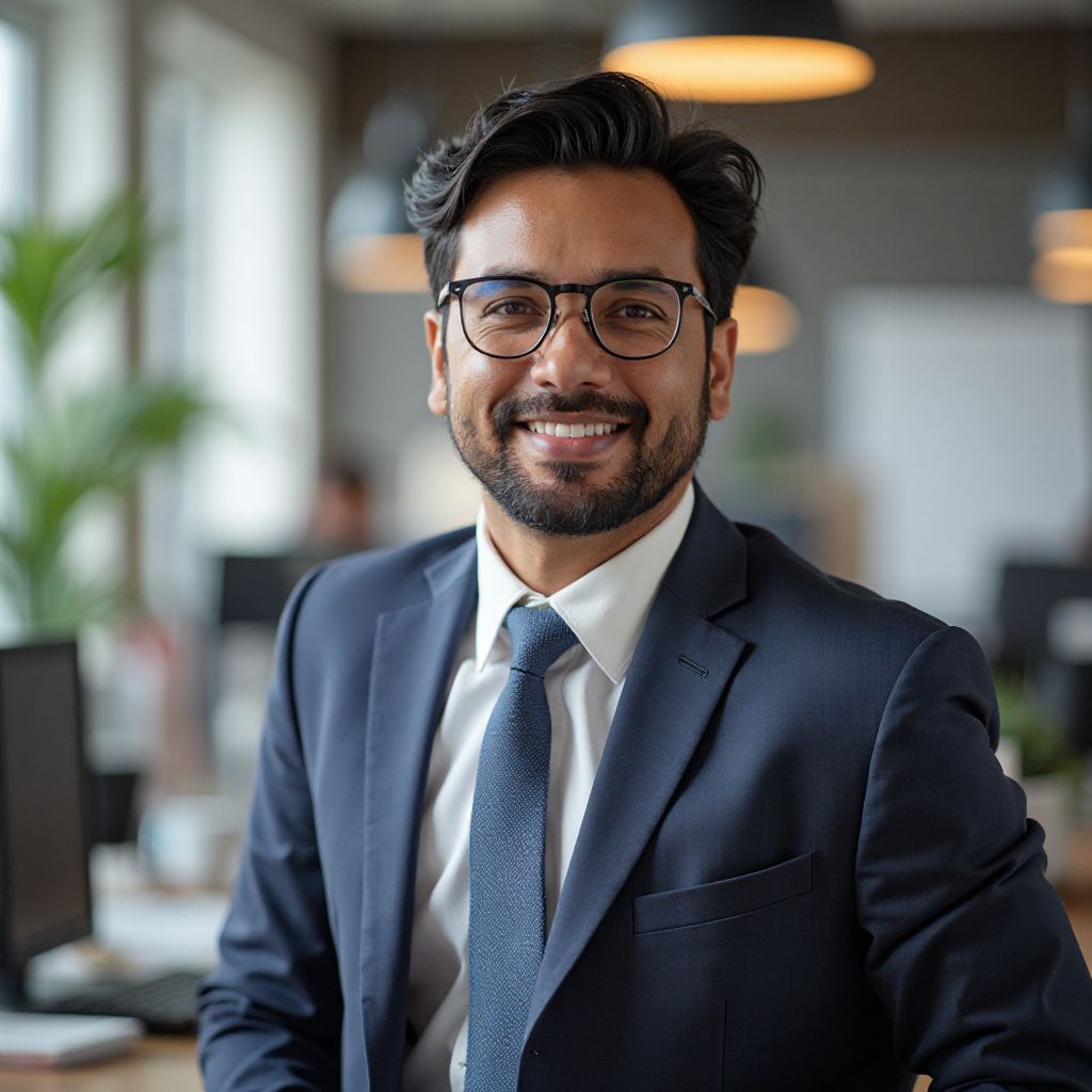 Portrait of Rajiv Mehta